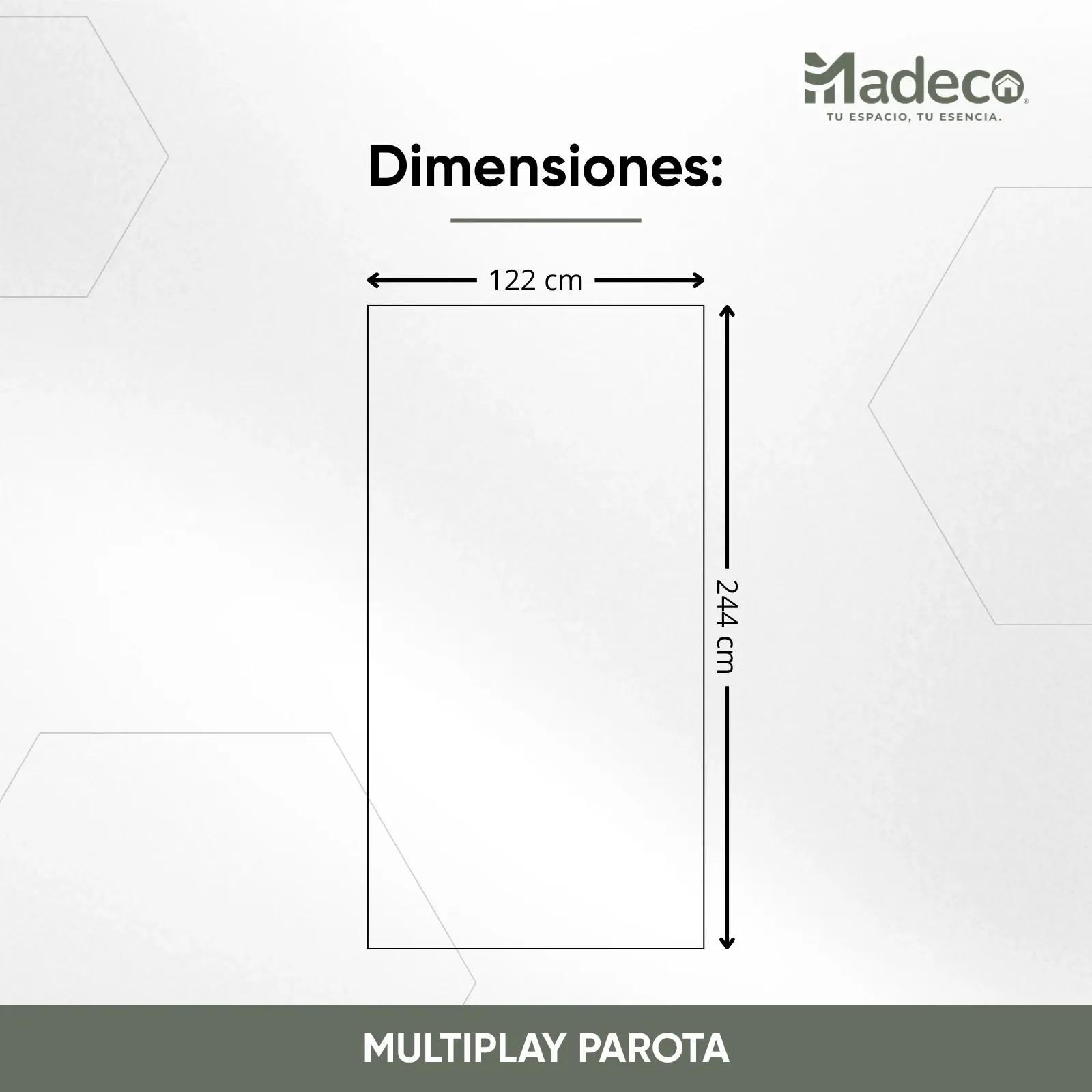 Parota Madeco BB/BB — 6mm