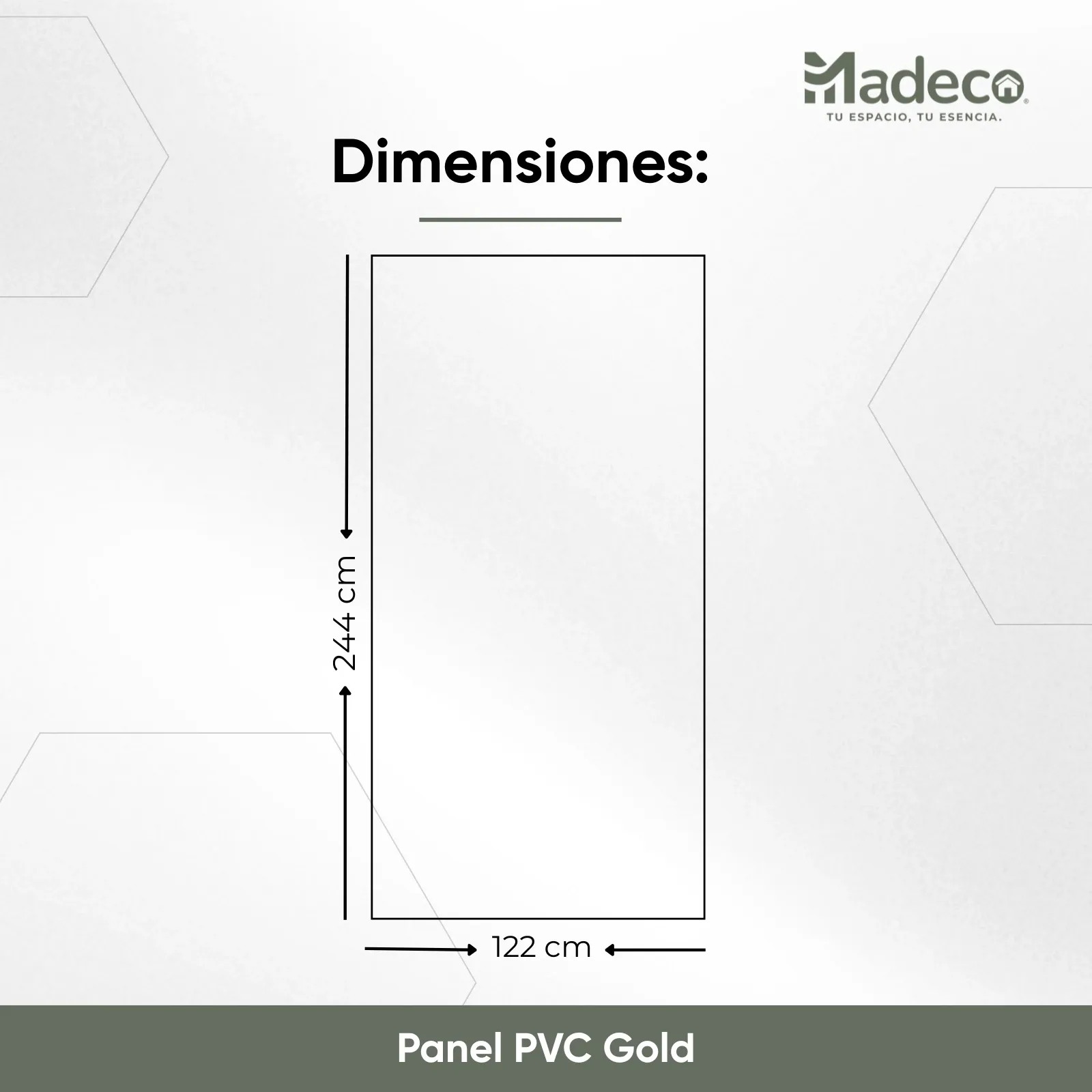 Panel PVC Mirror — Silver Mirror